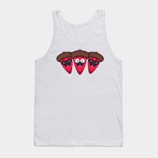 Happy And Cool Mexican Peppers Tank Top